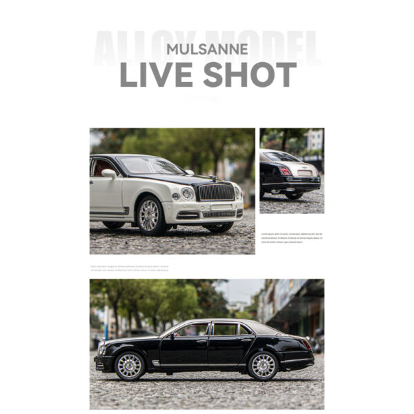 bentley Mulsanne Alloy Die-Cast Model Car With Sound & Light